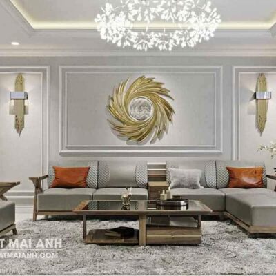Sofa gỗ tuyệt đẹp