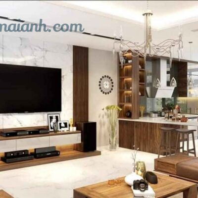 Nội Thất Căn Hộ Gỗ Óc Chó