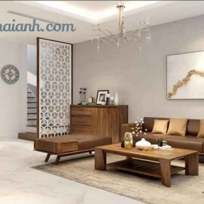 Nội Thất Căn Hộ Gỗ Óc Chó