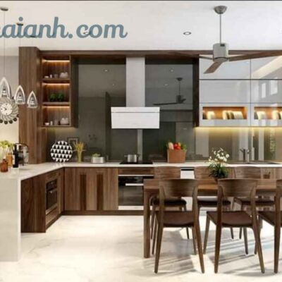 Nội Thất Căn Hộ Gỗ Óc Chó