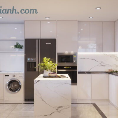 Tủ bếp cao cấp