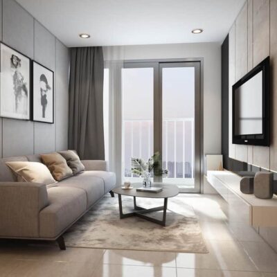 Nội Thất Căn Hộ Gỗ Công Nghiệp