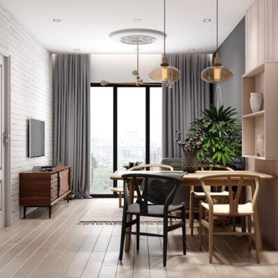 Nội Thất Căn Hộ Gỗ Công Nghiệp