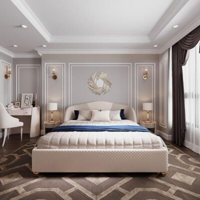 Giường Tân Cổ Điển