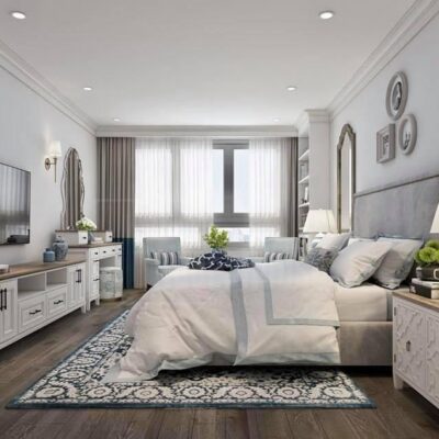 Giường Tân Cổ Điển