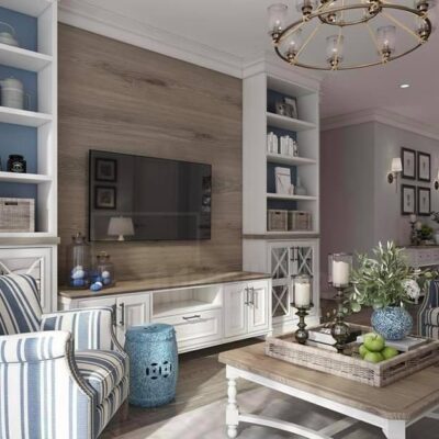Nội Thất Căn Hộ Gỗ Công Nghiệp