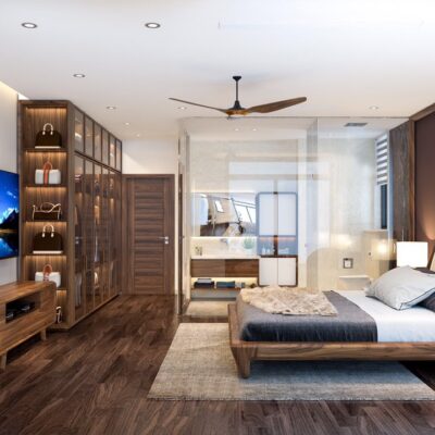 Nội Thất Căn Hộ Gỗ Óc Chó