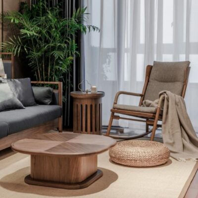 Nội Thất Căn Hộ Gỗ Óc Chó