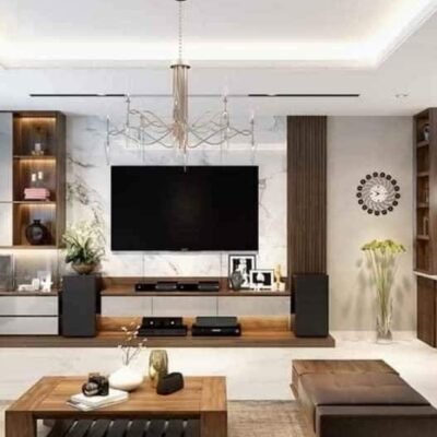Nội Thất Căn Hộ Gỗ Óc Chó