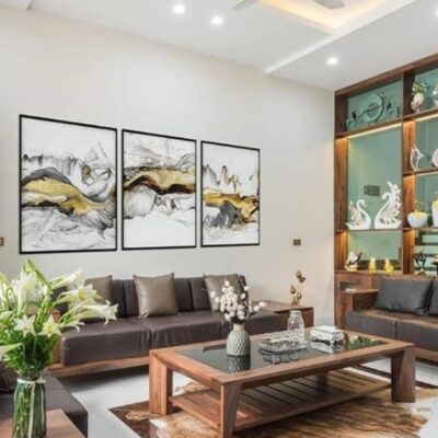 Nội Thất Căn Hộ Gỗ Óc Chó