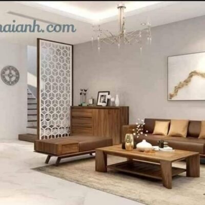 Nội Thất Căn Hộ Gỗ Óc Chó