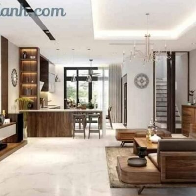 Nội Thất Căn Hộ Gỗ Óc Chó