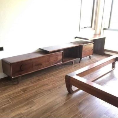 Nội Thất Căn Hộ Gỗ Óc Chó