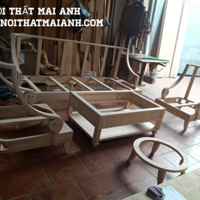 Nội Thất Căn Hộ Gỗ Óc Chó
