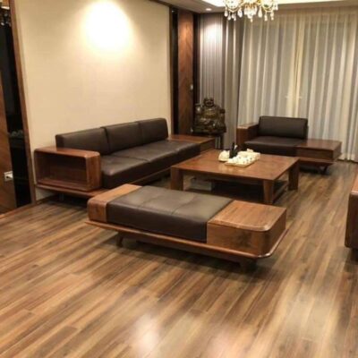 Nội Thất Căn Hộ Gỗ Óc Chó