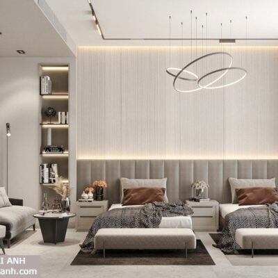 Phòng Ngủ 2 Giường Cho Bé