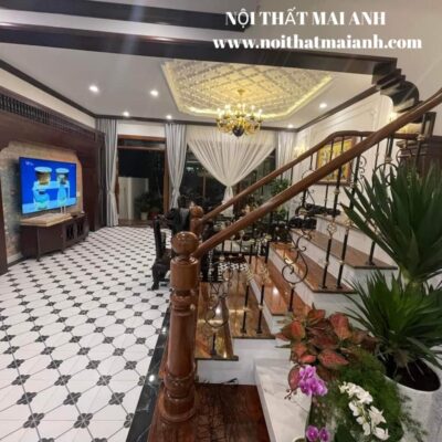 Nội Thất Căn Hộ Gỗ Óc Chó