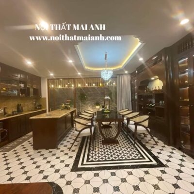 Nội Thất Căn Hộ Gỗ Óc Chó