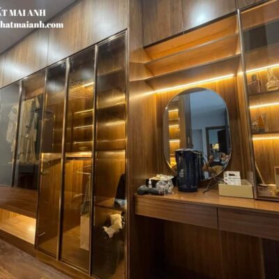 Nội Thất Căn Hộ Gỗ Óc Chó