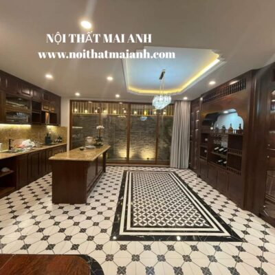 Nội Thất Căn Hộ Gỗ Óc Chó