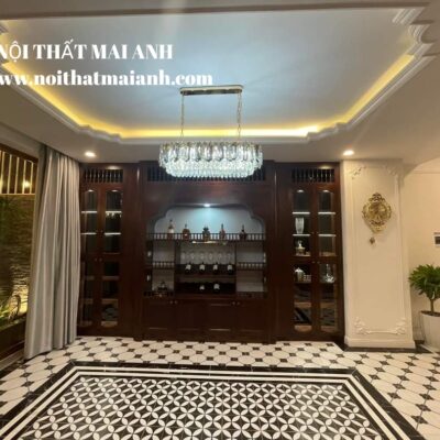 Nội Thất Căn Hộ Gỗ Óc Chó