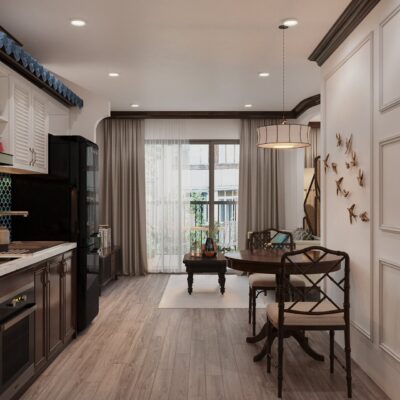 Biệt Thự Gỗ Óc Chó